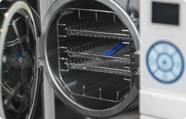 자외선 소독기에 보관